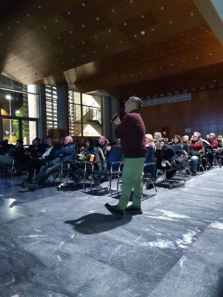 ΕΚΔΗΛΩΣΗ TRAVEL TRILOGY ΜΕ ΤΟΝ ΚΩΝΣΤΑΝΤΙΝΟ ΜΗΤΣΑΚΗ.